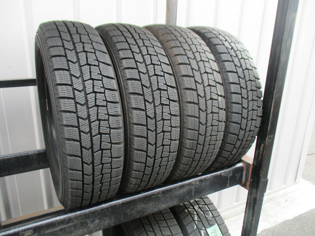 ★☆155/65R13 73Q ダンロップ WINTER MAXX WM02 スタッドレス 4本 送料込 T73230207☆★インボイス領収書発行可能