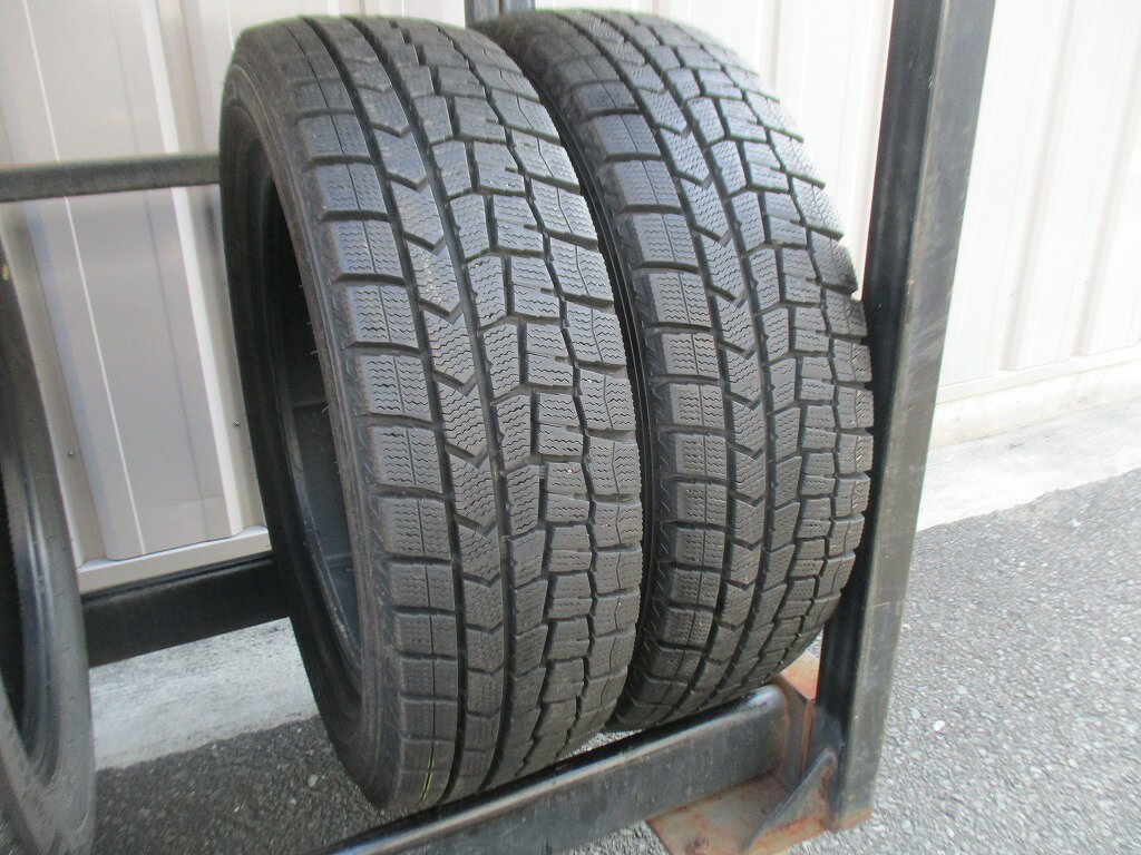 ★☆165/60R15 77Q ダンロップ WINTER MAXX WM02 スタッドレス 2022年製 2本 送料込 T73460213☆★インボイス領収書発行可能