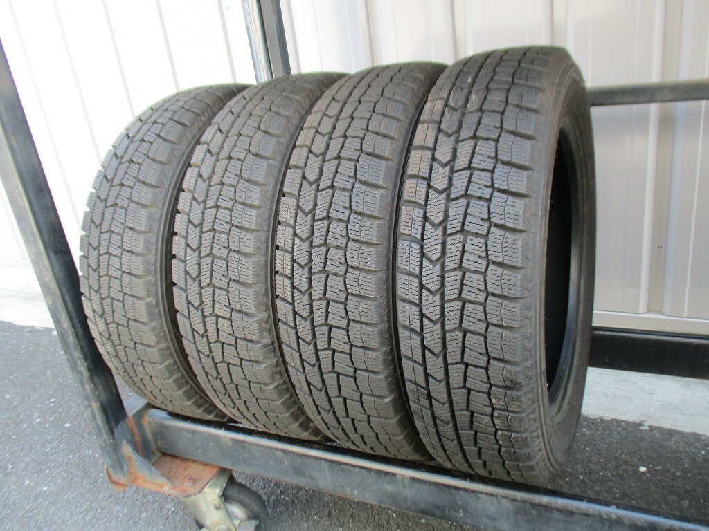 ★☆155/65R14 75Q ダンロップ WINTER MAXX WM02 スタッドレス 2020年製 4本 送料込 T73480213☆★インボイス領収書発行可能
