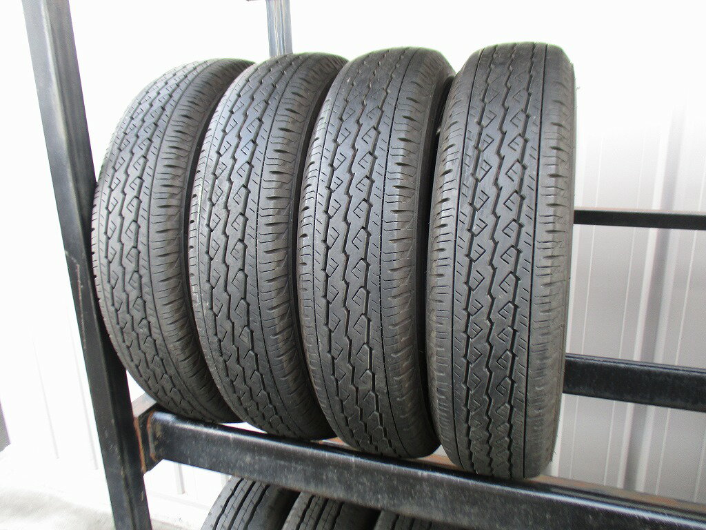 14 inches - ★☆155/80R14 88/86N LT ブリヂストン V600 2024年製 4本 送料込 T75900313☆★インボイス領収書発行可能