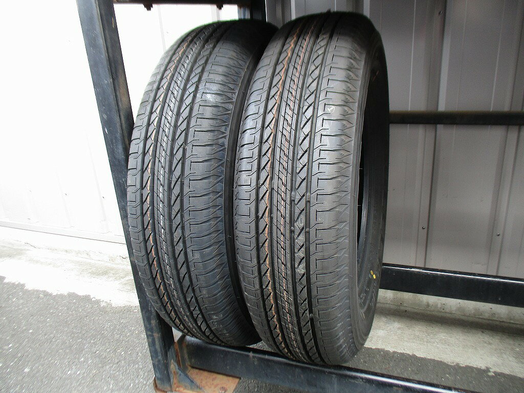 Rakuten - ★☆195/80R15 96S ブリヂストン DUELER H/L 2024年製 2本 新車外し 送料込 20737☆★インボイス領収書発行可能