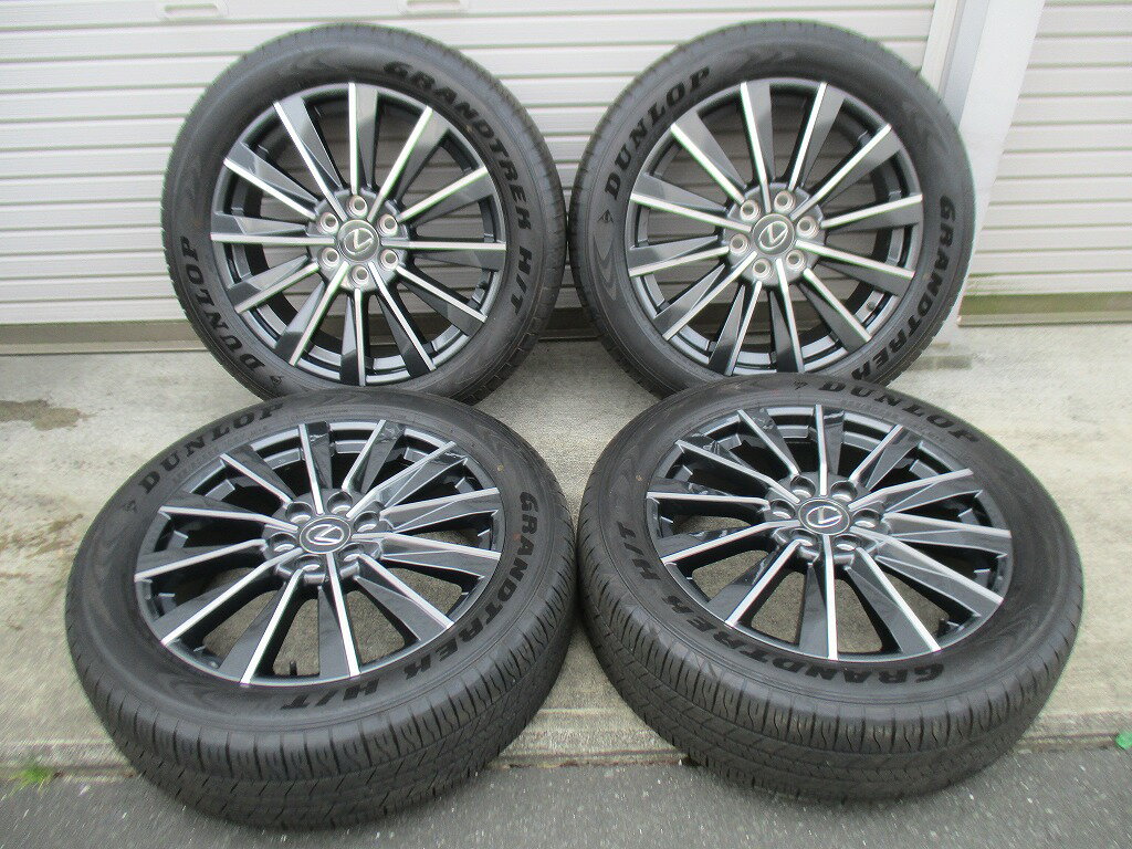Rakuten - ★☆レクサス GX550 バージョンL 純正タイヤアルミホイールセット 新車外し 265/50R22 送料込 20743☆★インボイス領収書発行可能