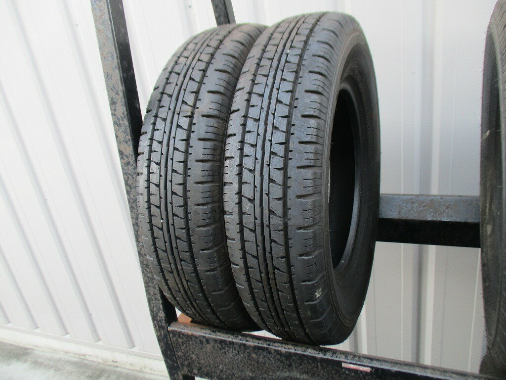 Rakuten - ★☆145/80R12 6P.R. ダンロップ ENASAVE VAN01 2024年製 2本 送料込 T77970501☆★インボイス領収書発行可能