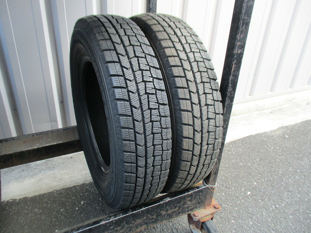 ★☆155/80R13 79Q ダンロップ WINTER MAXX WM02 スタッドレス 2本 送料込 T73920217☆★インボイス領収書発行可能