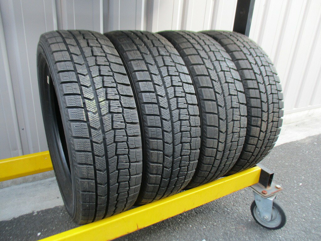 ★☆185/60R15 84Q ダンロップ WINTER MAXX WM02 スタッドレス 2021年製 4本 送料込 T73970217☆★インボイス領収書発行可能