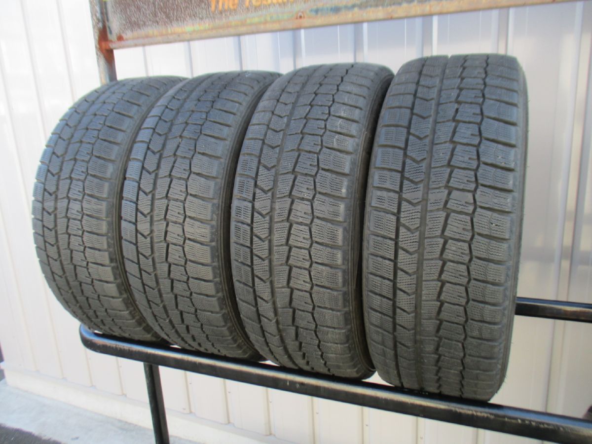 ★☆225/50R18 95Q ダンロップ WINTER MAXX WM02 スタッドレス 2021年製 4本 送料込 T50350120☆★インボイ..