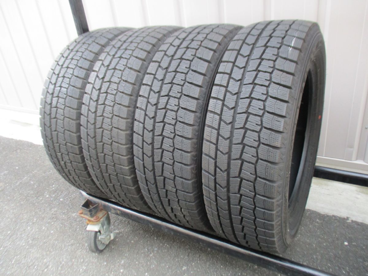 ★☆195/65R16 92Q ダンロップ WINTER MAXX WM02 スタッドレス 4本 送料込 T50470121☆★インボイス領収書発行可能