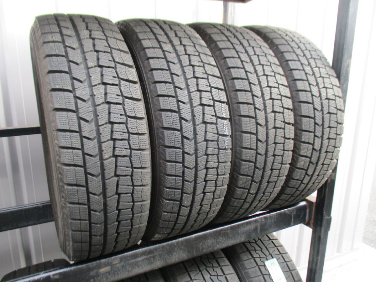★☆195/65R16 92Q ダンロップ WINTER MAXX WM02 スタッドレス 2020年製 4本 送料込 T50670124☆★インボイス領収書発行可能