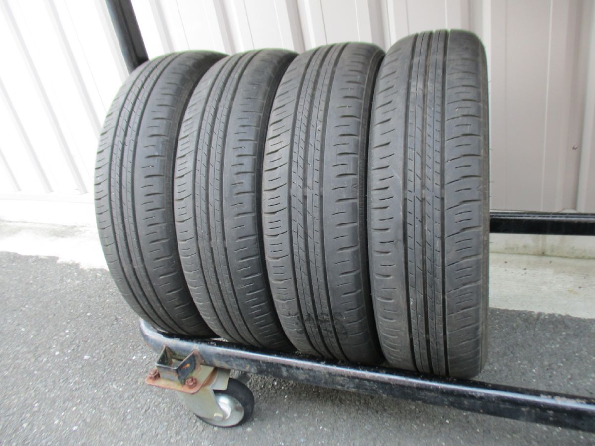 ★☆155/65R14 75S ダンロップ ENASAVE EC300+ 2022年製 4本 送料込 T56530530☆★インボイス領収書発行可能