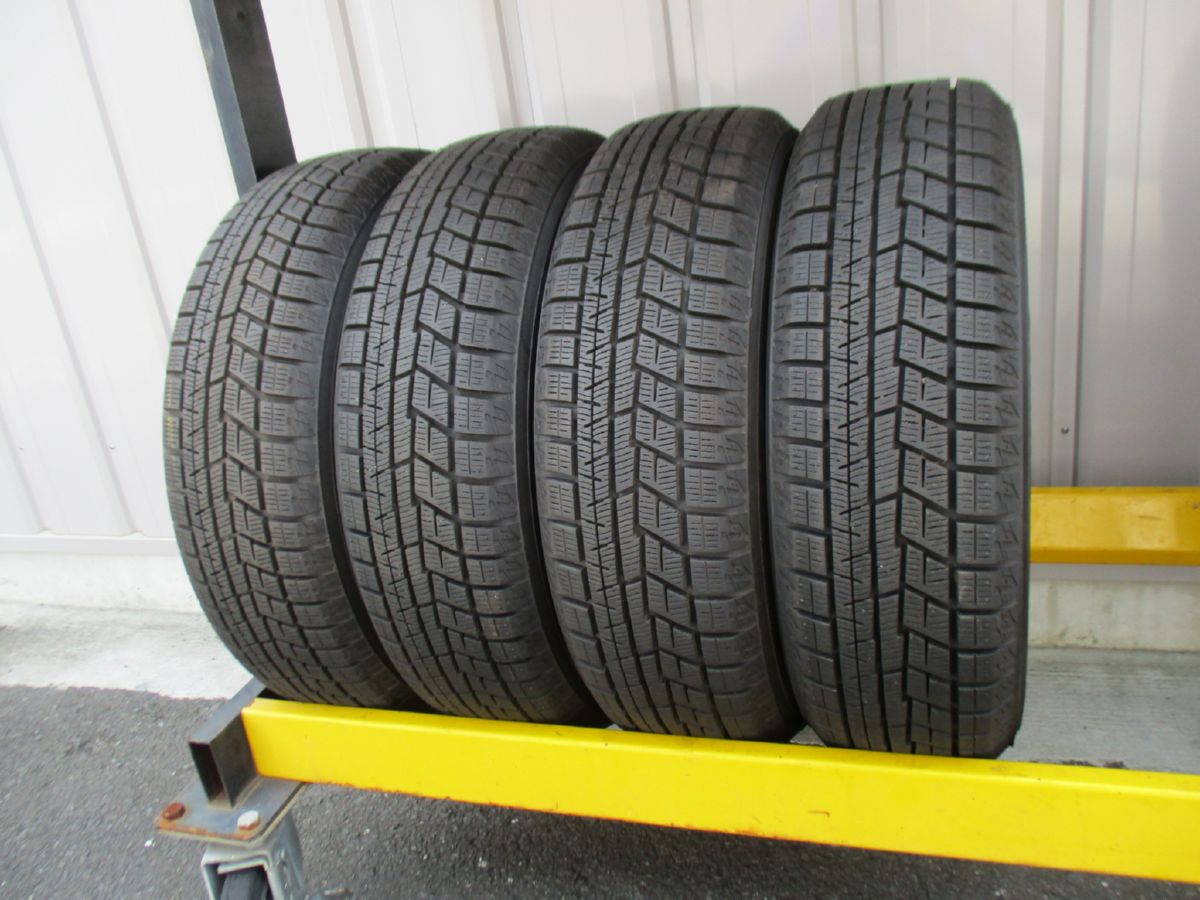 ヨコハマ　iG60 155/65R14 バリ山　22年製　中古　4本　送料込み ヨコハマタイヤ 中古セット 155/65R14 22年製 国産 ヨコハマ ice