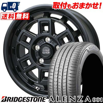 215/60R17 96H BRIDGESTONE ALENZA A001 MAD CROSS AEVER サマータイヤホイール4本セット 【取付対象】