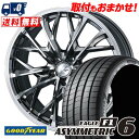 225/45R19 96W XL Goodyear EAGLE F1 ASYMMETRIC 6 LEONIS MV サマータイヤホイール4本セット 【取付対象】