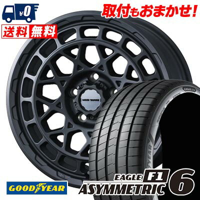 215/45R17 91Y XL Goodyear EAGLE F1 ASYMMETRIC 6 MUDVANCE X Type M サマータイヤホイール4本セット 【取付対象】