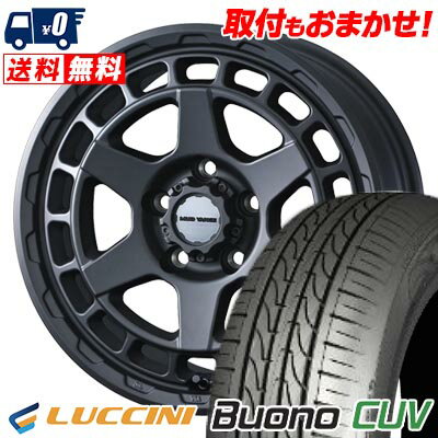 215/65R16 102V LUCCINI Buono CUV MUDVANCE X Type S サマータイヤホイール4本セット 【取付対象】