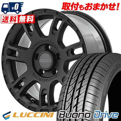 215/60R16 99H XL LUCCINI ルッチーニ Buono Drive RAYS TEAM DAYTONA D207 レイズ チームデイトナ D207 サマータイヤホイール4本セット 【取付対象】