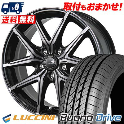 195/60R16 89H LUCCINI ルッチーニ Buono Drive CEREBRO FT05 セレブロ FT05 サマータイヤホイール4本セット 【取付対象】