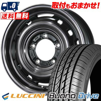 205/55R16 91V LUCCINI ルッチーニ Buono Drive LANDFOOT XFG ランドフット XFG サマータイヤホイール4本セット 【取付対象】