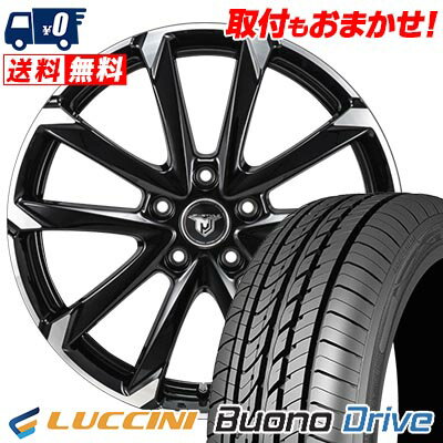 205/55R16 91V LUCCINI ルッチーニ Buono Drive JP STYLE MJ-V ジェイピースタイル MJ-V サマータイヤホイール4本セット 【取付対象】