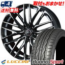 215/55R16 97V XL LUCCINI Buono Sport WEDS LEONIS SK サマータイヤホイール4本セット 【取付対象】