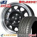 215/55R17 94W LUCCINI ルッチーニ Buono Sport LANDFOOT SWZ ランドフット SWZ サマータイヤホイール4本セット 【取付対象】