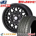 165/55R15 75V LUCCINI Buono Sport MUDVANCE 09 T}[^CzC[4{Zbg ytΏہz