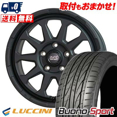 215/50R17 95W XL LUCCINI Buono Sport MAD CROSS RANGER サマータイヤホイール4本セット 【取付対象】