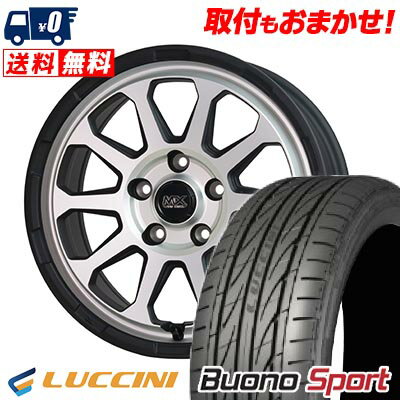 215/50R17 95W XL LUCCINI Buono Sport MAD CROSS RANGER サマータイヤホイール4本セット 【取付対象】