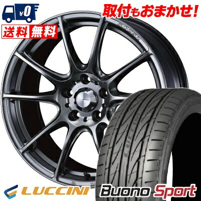 215/40R18 89W XL LUCCINI Buono Sport WedsSport SA-25R サマータイヤホイール4本セット 【取付対象】