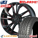 225/45R17 94V XL LUCCINI Buono Sport weds LEONIS TE サマータイヤホイール4本セット 【取付対象】