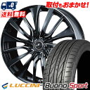 215/40R18 89W XL LUCCINI Buono Sport weds LEONIS VT サマータイヤホイール4本セット 【取付対象】