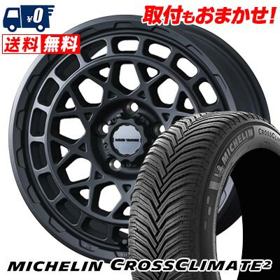 215/50R17 95W XL MICHELIN CROSSCLIMATE 2 MUDVANCE X Type M サマータイヤホイール4本セット 【取付対象】