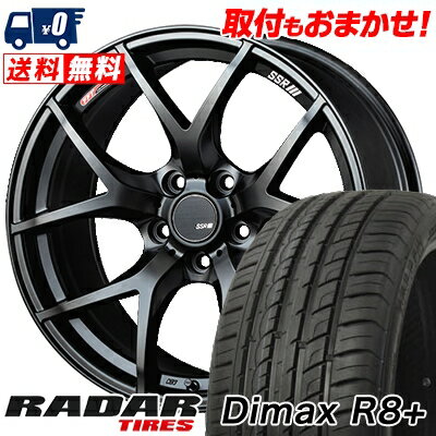 225/40R19 93Y XL RADAR Dimax R8+ SSR GTV03 サマータイヤホイール4本セット 【取付対象】