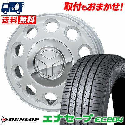 165/50R15 73V DUNLOP ENASAVE EC204 PIEDINO サマータイヤホイール4本セット 【取付対象】