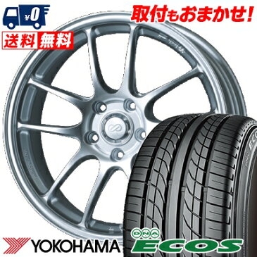 215/40R18 85W YOKOHAMA ヨコハマ DNA ECOS ES300 DNA エコス ES300 ENKEI PerformanceLine PF-01 エンケイ パフォーマンスライン PF01 サマータイヤホイール4本セット