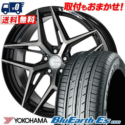 225/35R19 84W YOKOHAMA ヨコハマ BluEarth ES32 WORK GNOSIS IS205 ワーク グノーシス IS205 サマータイヤホイール4本セット 【取付対象】