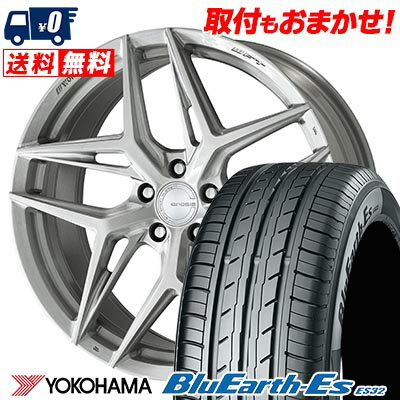 225/35R19 84W YOKOHAMA ヨコハマ BluEarth ES32 WORK GNOSIS IS205 ワーク グノーシス IS205 サマータイヤホイール4本セット 【取付対象】