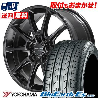 225/60R17 99H YOKOHAMA ヨコハマ BluEarth ES32 RMP RACING R25 Plus RMPレーシング R25プラス サマータイヤホイール4本セット 【取付対象】