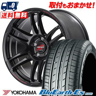 215/45R17 91V YOKOHAMA ヨコハマ BluEarth ES32 RMP RACING R26 RMPレーシング R26 サマータイヤホイール4本セット 【取付対象】