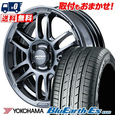 205/50R16 87V YOKOHAMA ヨコハマ BluEarth ES32 RMP RACING R26 RMPレーシング R26 サマータイヤホイール4本セット 【取付対象】