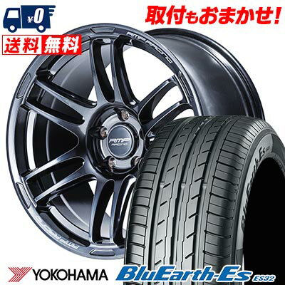 215/45R17 91V YOKOHAMA ヨコハマ BluEarth ES32 RMP RACING R26 RMPレーシング R26 サマータイヤホイール4本セット 【取付対象】