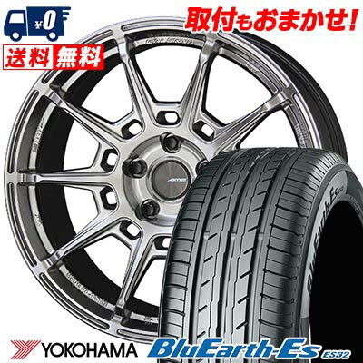 225/40R18 92W YOKOHAMA ヨコハマ BluEarth ES32 GALERNA REFINO ガレルナ レフィーノ サマータイヤホイール4本セット 【取付対象】