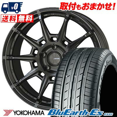 225/45R17 94V YOKOHAMA ヨコハマ BluEarth ES32 GALERNA REFINO ガレルナ レフィーノ サマータイヤホイール4本セット 【取付対象】
