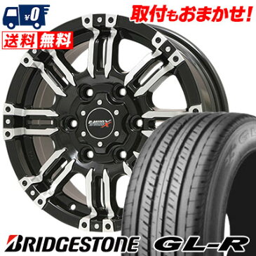 215/60R17C 109R BRIDGESTONE ブリヂストン GL-R GL-R B-MUD X Bマッド エックス サマータイヤホイール4本セット for 200系ハイエース