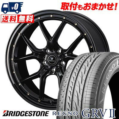 245/40R20 95W BRIDGESTONE REGNO GRV2 NOVARIS ASSETE S1 サマータイヤホイール4本セット 【取付対象】