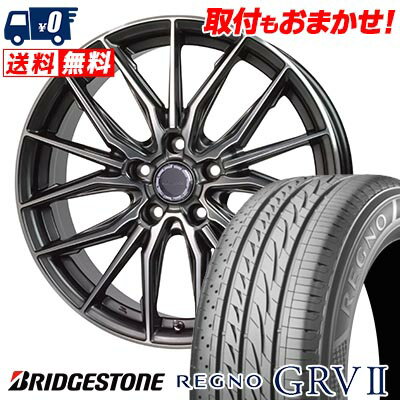 215/60R17 96H BRIDGESTONE REGNO GRV2 Precious AST M4 サマータイヤホイール4本セット 【取付対象】