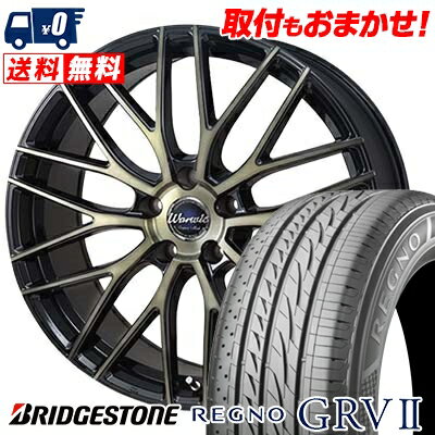 245/40R20 95W BRIDGESTONE REGNO GRV2 Warwic Empress Mesh サマータイヤホイール4本セット 【取付対象】