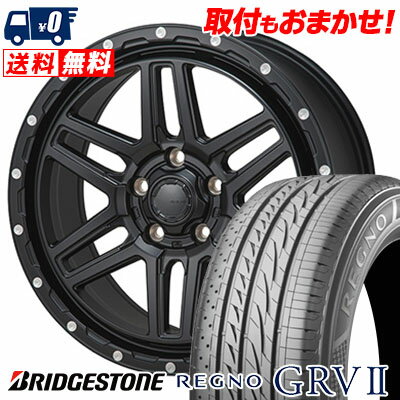205/55R16 91V BRIDGESTONE REGNO GRV2 HI-BLOCK ERDE サマータイヤホイール4本セット 【取付対象】
