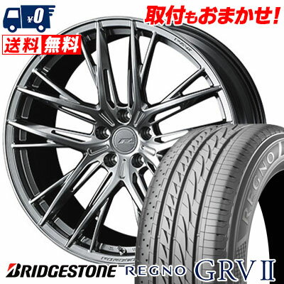 245/40R20 95W BRIDGESTONE REGNO GRV2 F ZERO FZ-5 サマータイヤホイール4本セット 【取付対象】