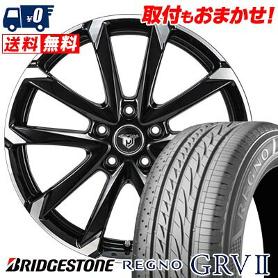 195/60R16 89H BRIDGESTONE ブリヂストン REGNO GRV2 JP STYLE MJ-V ジェイピースタイル MJ-V サマータイヤホイール4本セット 【取付対象】