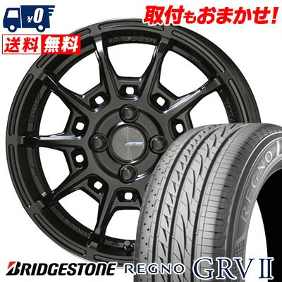 195/60R16 89H BRIDGESTONE ブリヂストン REGNO GRV2 GALERNA REFINO ガレルナ レフィーノ サマータイヤホイール4本セット 【取付対象】